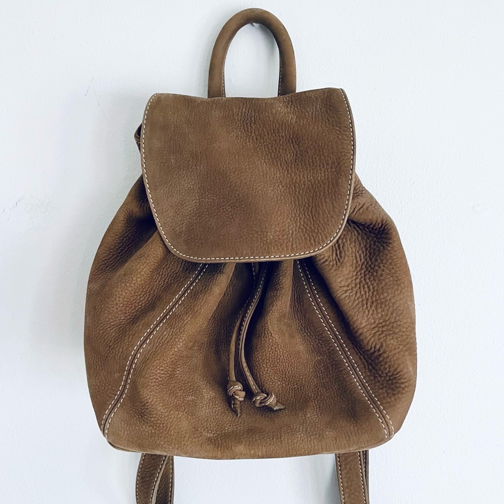 Coach Sonoma Backpack | Nubuck Caramel Brown Leather